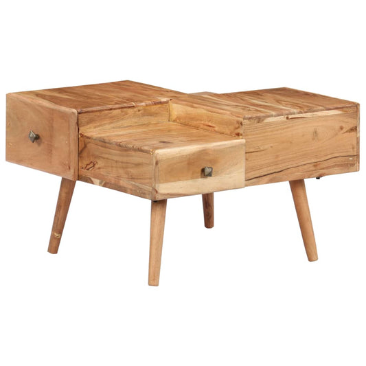 Coffee Table 70x60x42 cm Solid Acacia Wood at Willow and Wine