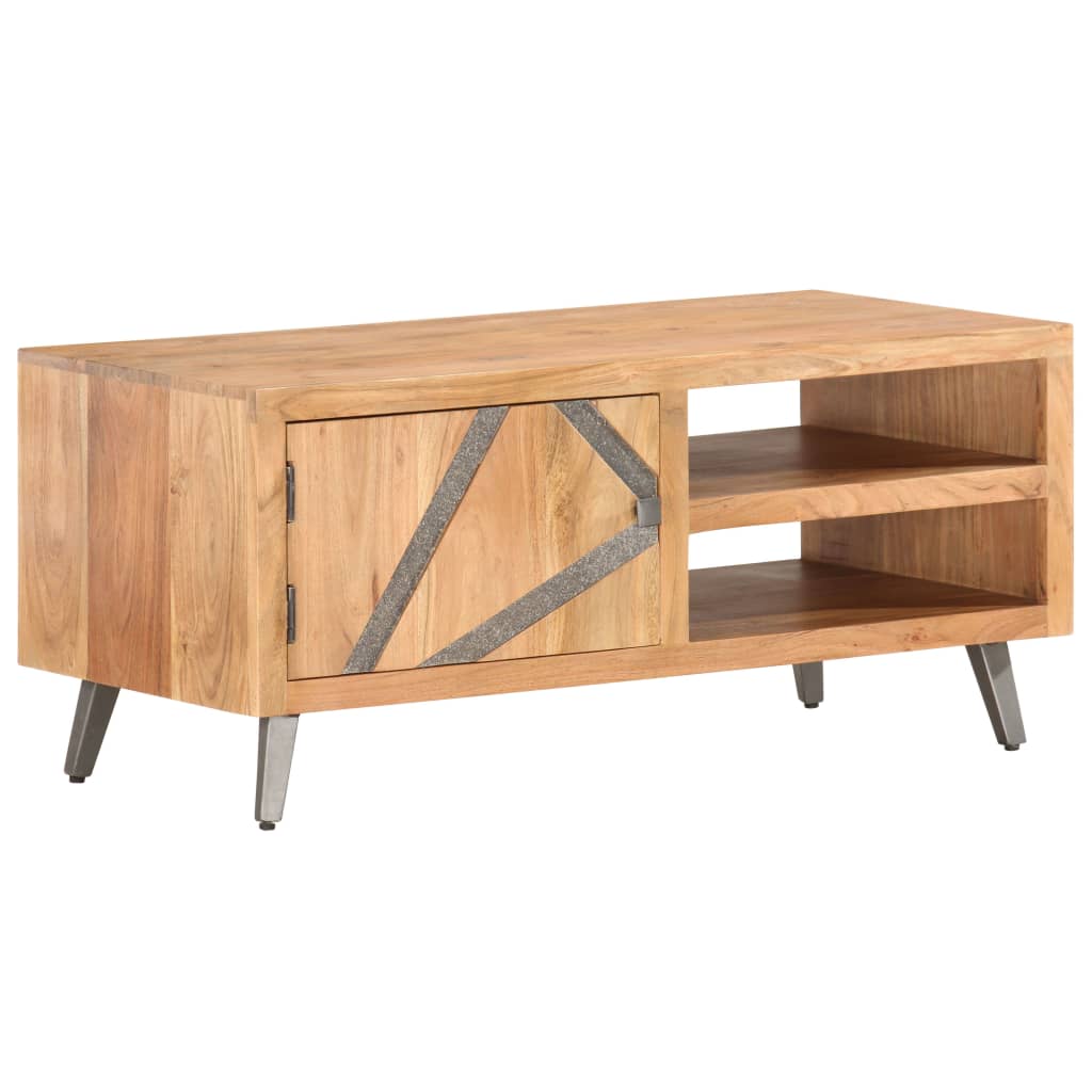 Coffee Table 90x45x40 cm Solid Acacia Wood at Willow and Wine