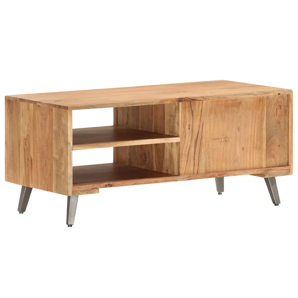 Coffee Table 90x45x40 cm Solid Acacia Wood at Willow and Wine