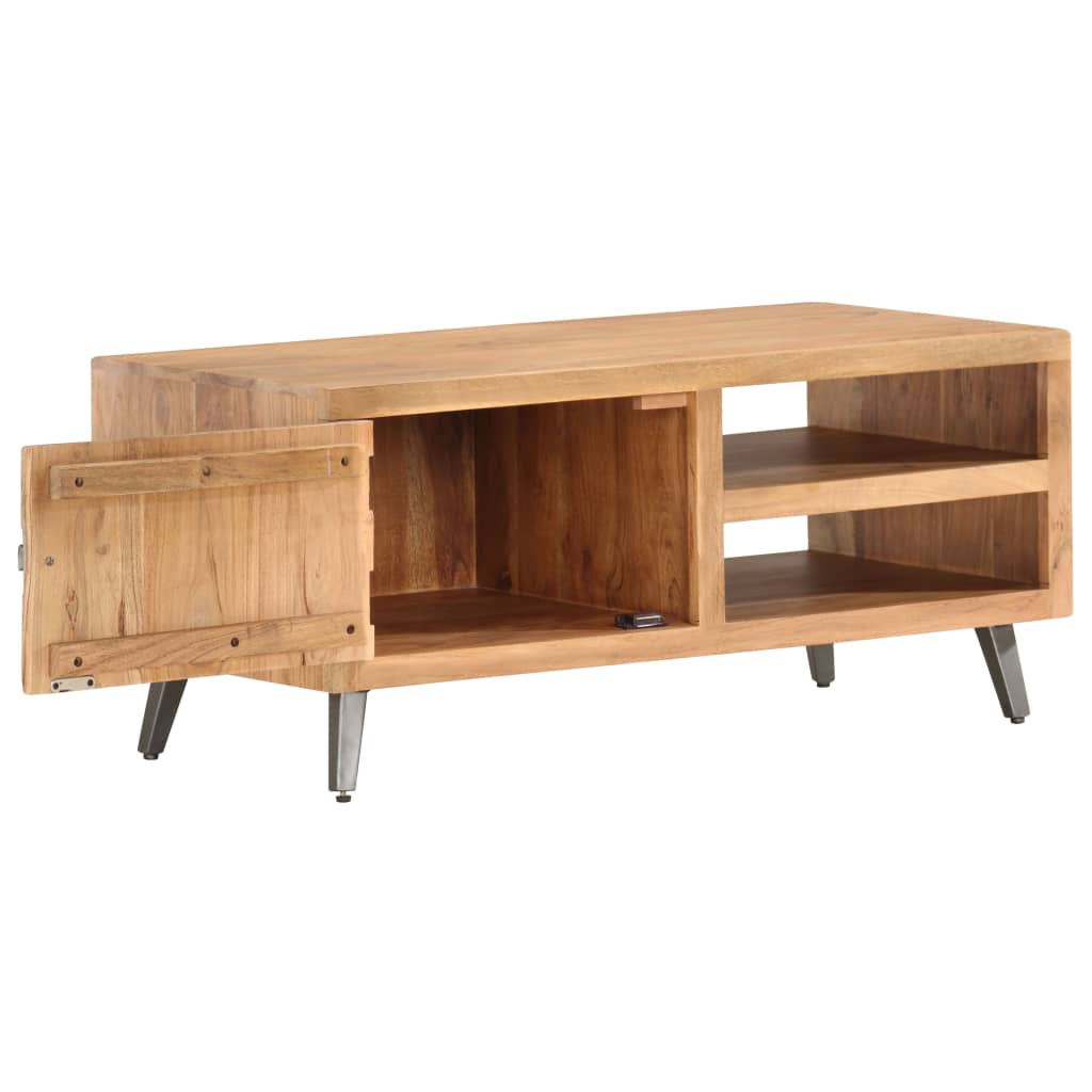 Coffee Table 90x45x40 cm Solid Acacia Wood at Willow and Wine