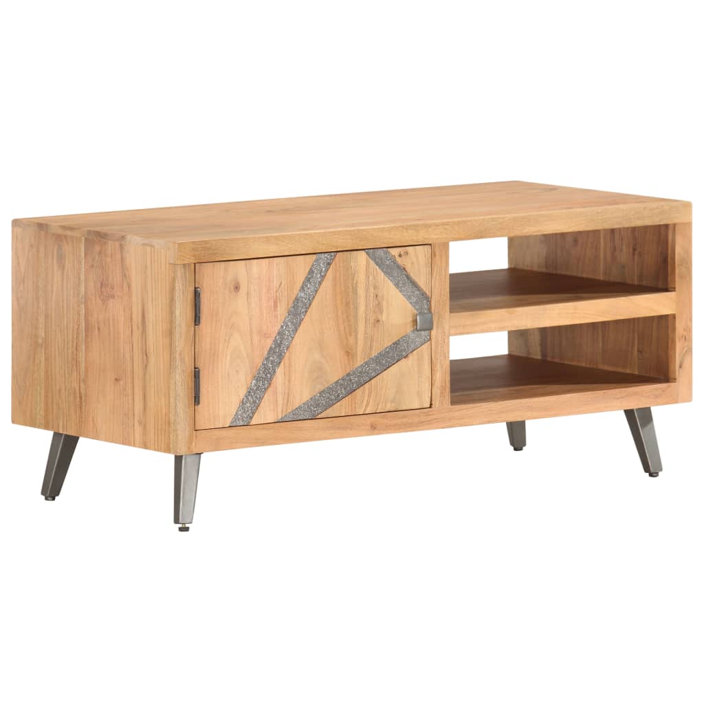 Coffee Table 90x45x40 cm Solid Acacia Wood at Willow and Wine