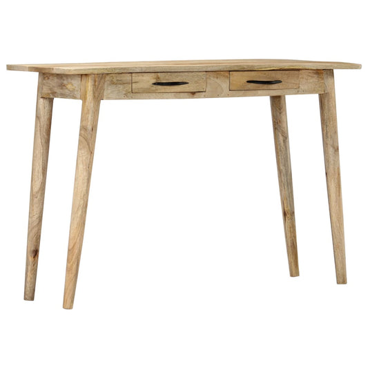 Console Table 115x40x75 cm Solid Rough Mango Wood at Willow and Wine