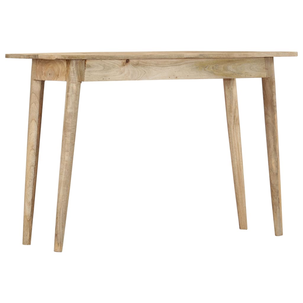 Console Table 115x40x75 cm Solid Rough Mango Wood at Willow and Wine