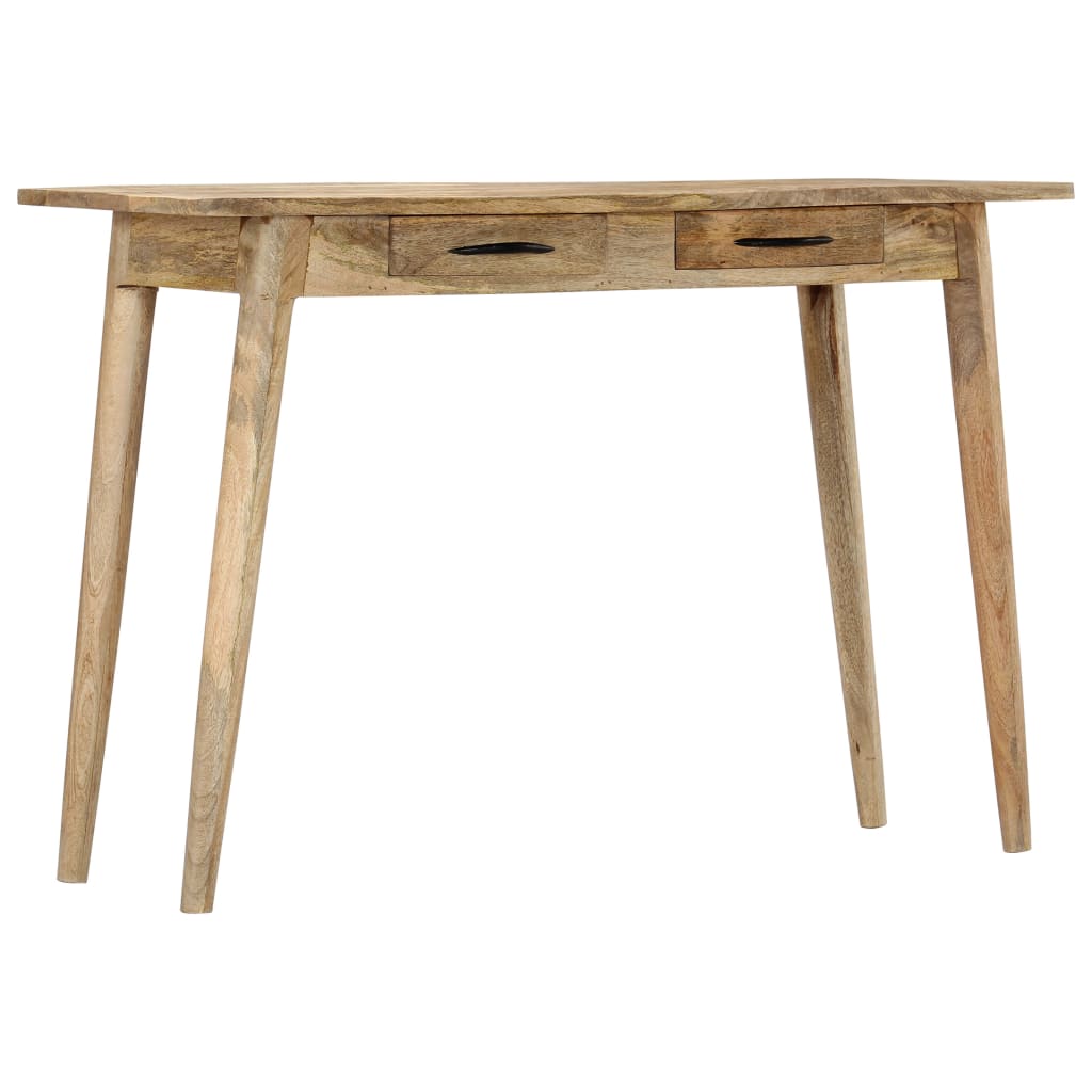 Console Table 115x40x75 cm Solid Rough Mango Wood at Willow and Wine