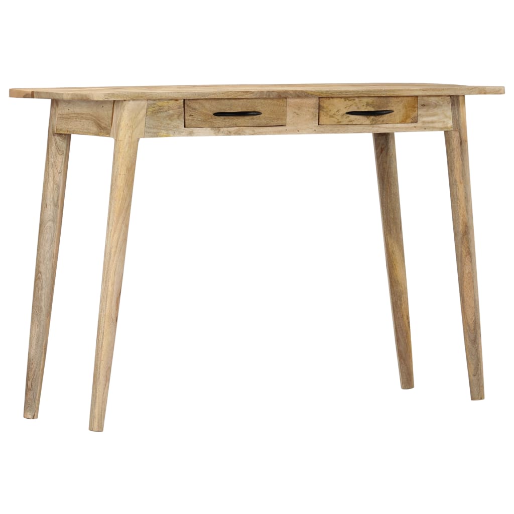 Console Table 115x40x75 cm Solid Rough Mango Wood at Willow and Wine