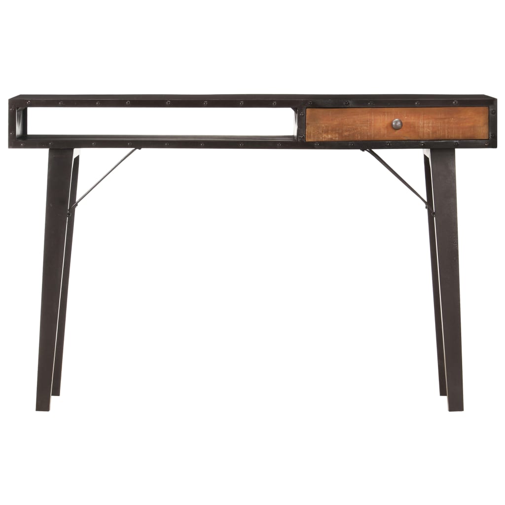 Console Table 118x35x76 cm Solid Reclaimed Wood at Willow and Wine