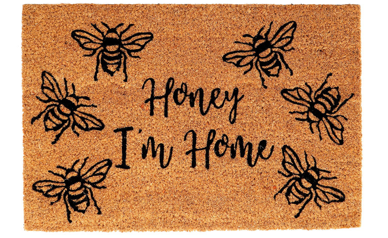 coir-doormat-with-honey-im-homeat Willow and Wine!