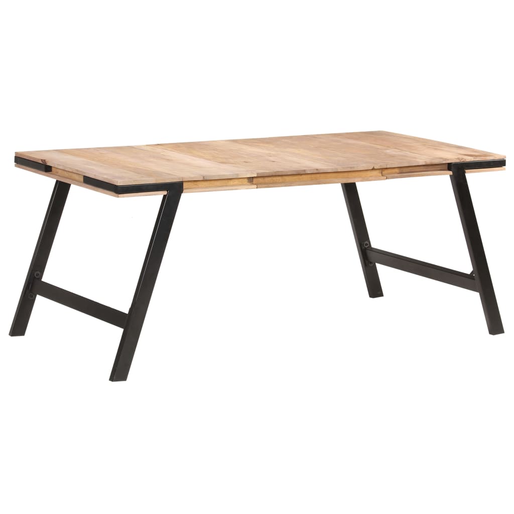 Dining Table 180x90x76 cm Solid Mango Wood at Willow and Wine