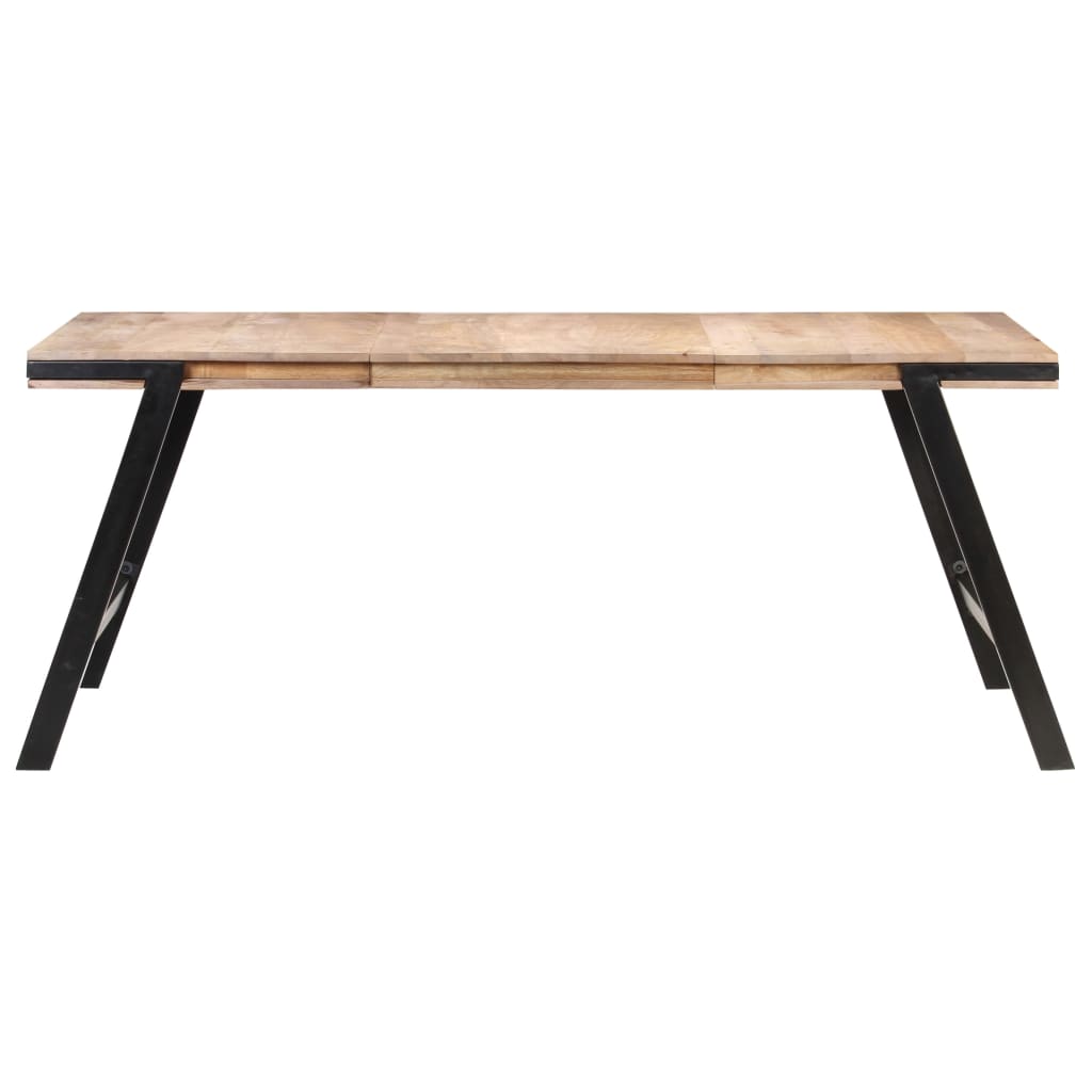 Dining Table 180x90x76 cm Solid Mango Wood at Willow and Wine