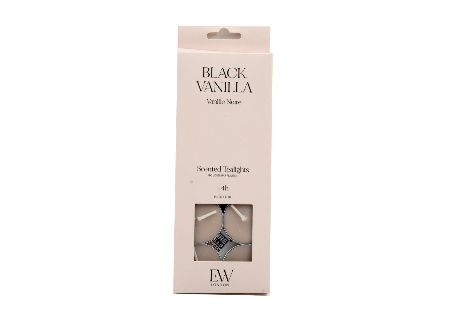 black-vanilla-scented-tealights-10-packat Willow and Wine!