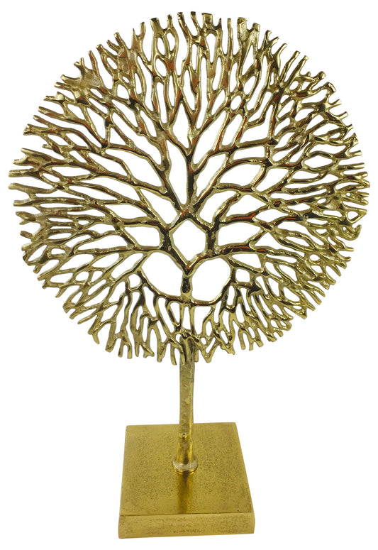 gold-coral-sculptureat Willow and Wine!