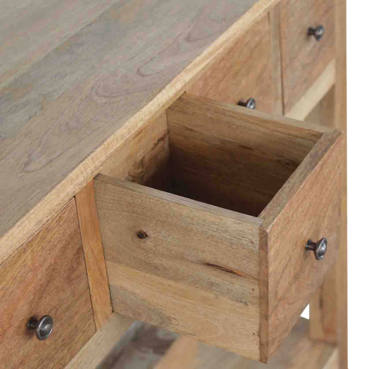 4 Drawer Country Console