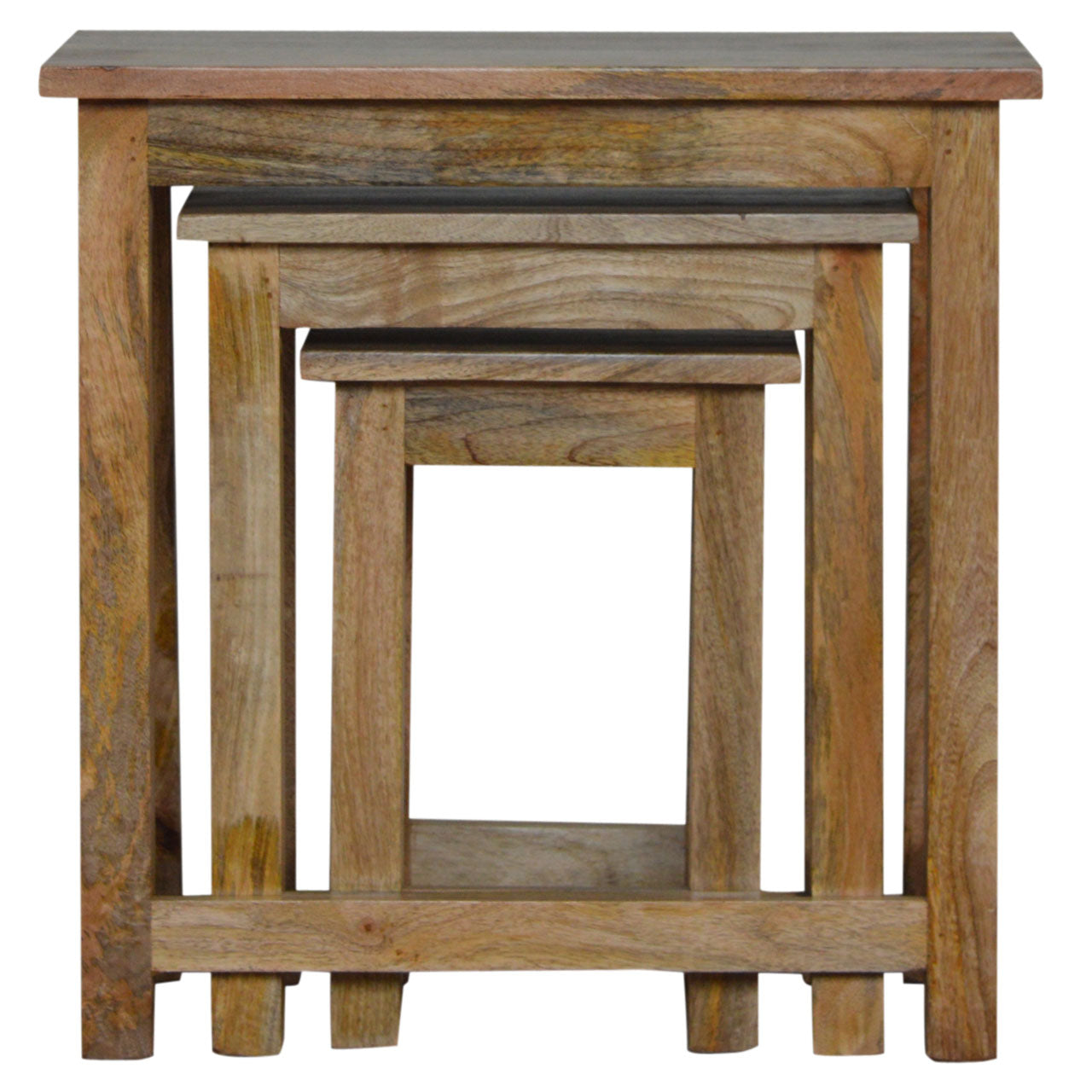 country-solid-wood-stool-set-of-3at Willow and Wine!