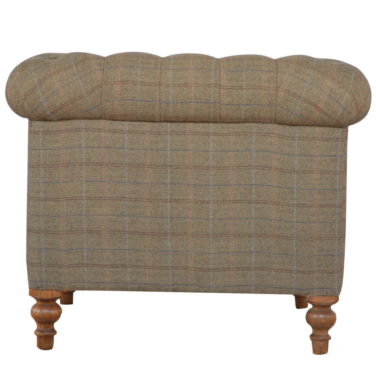 Chesterfield Multi Tweed Armchair