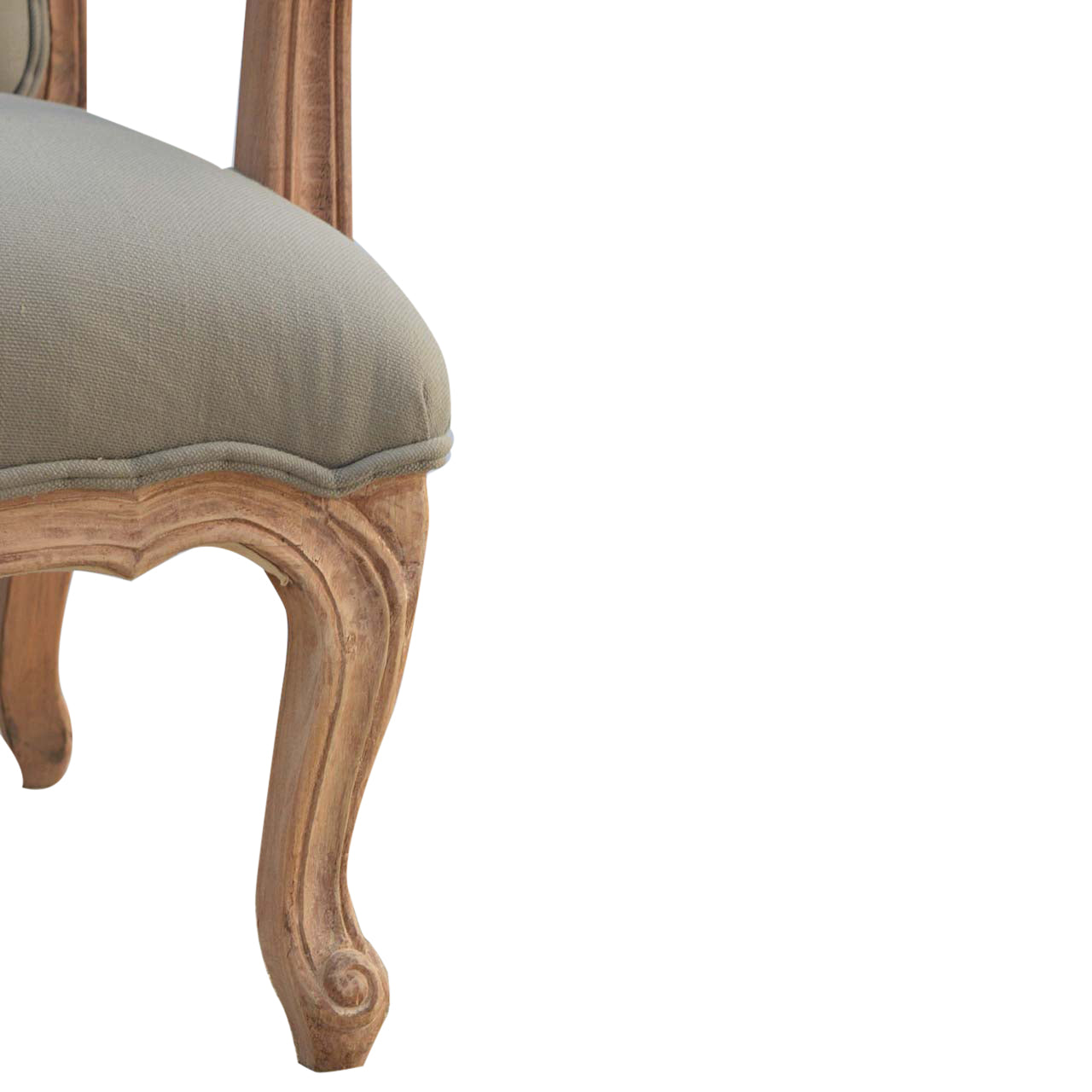 French Style Upholstered Armchair