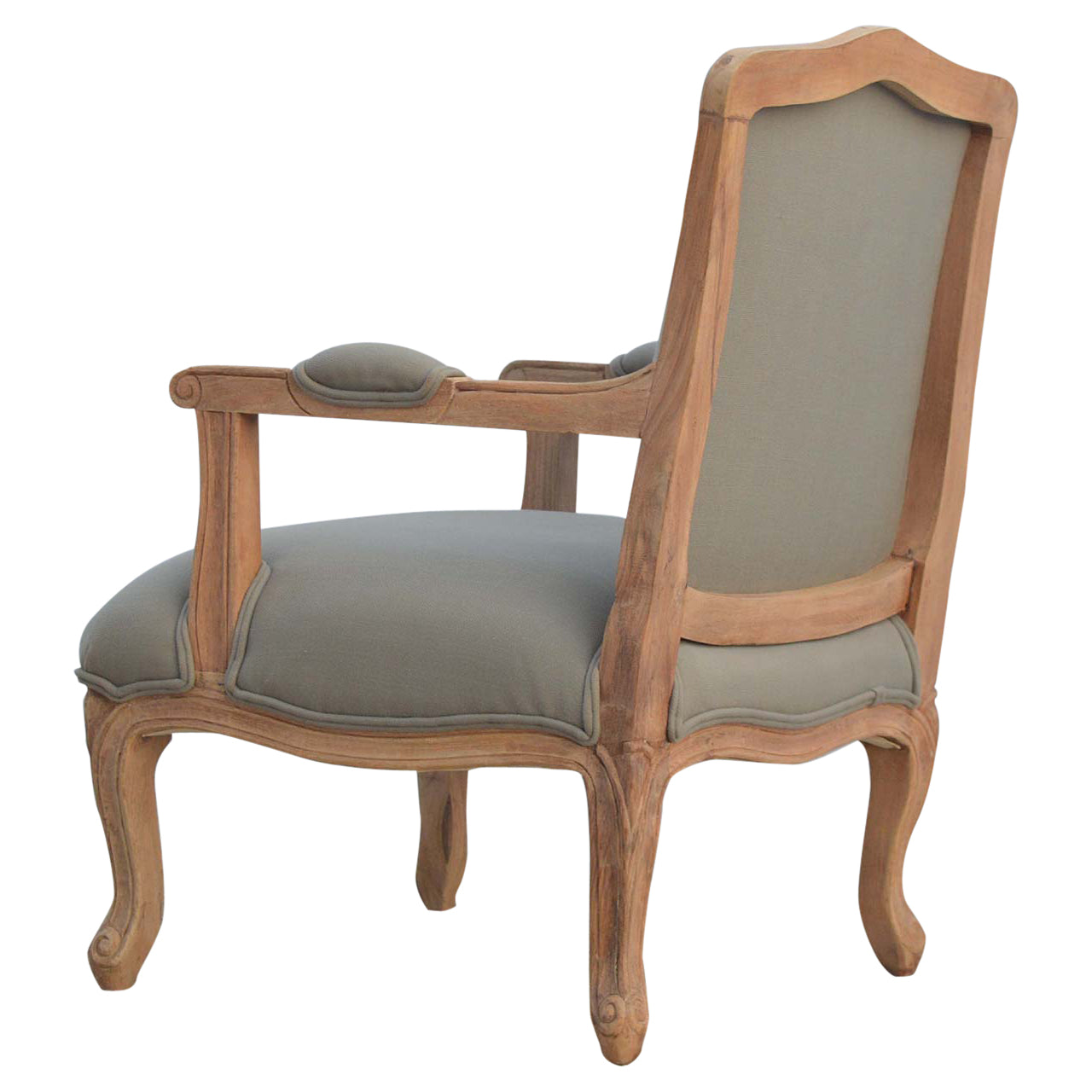 French Style Upholstered Armchair