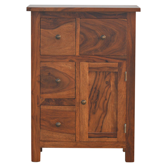 sheesham-4-drawer-cabinet-1at Willow and Wine!