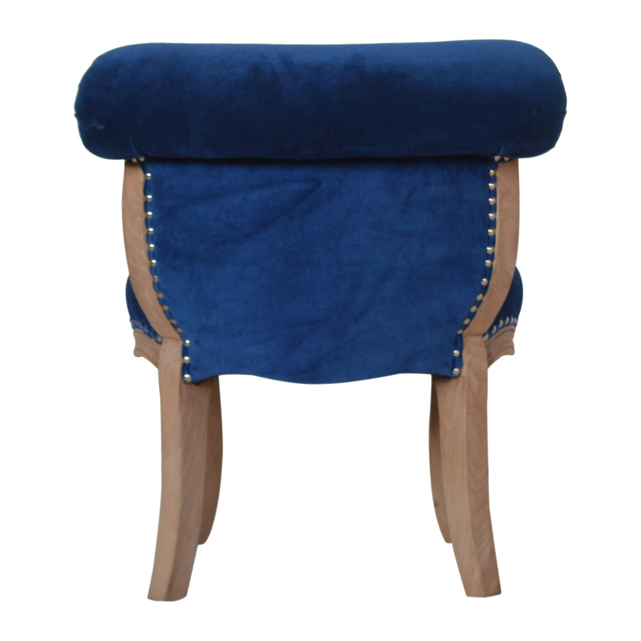 Royal Blue Studded Chair