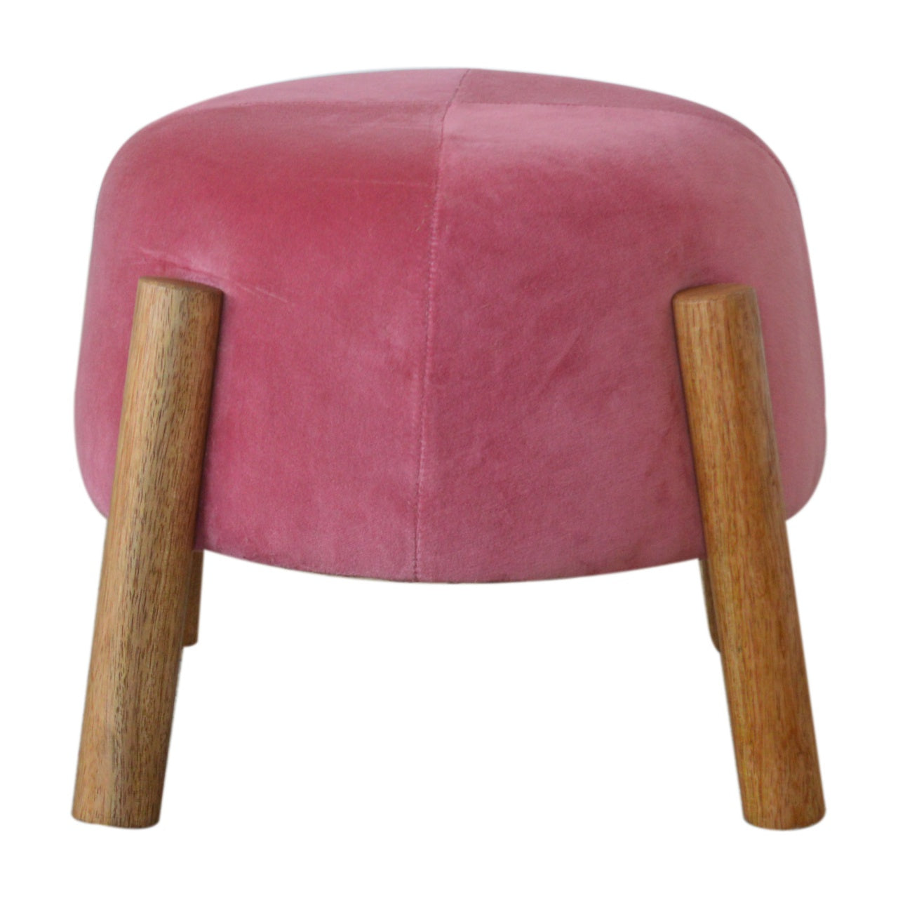 pink-velvet-cone-footstool-1at Willow and Wine!