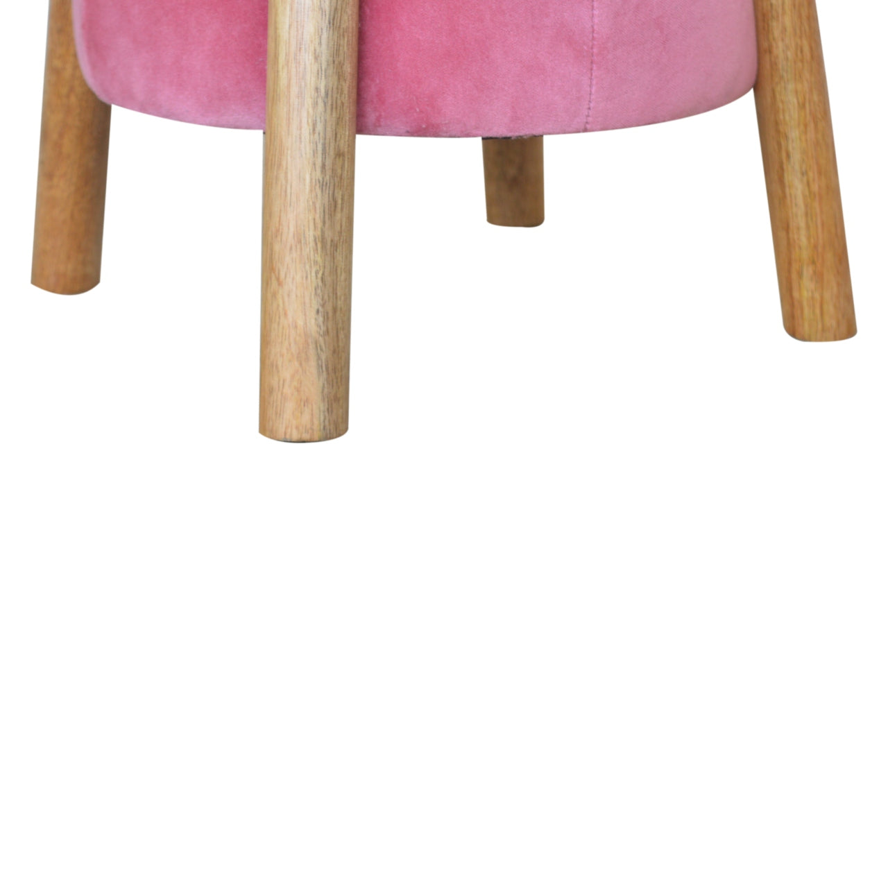 pink-velvet-cone-footstool-1at Willow and Wine!