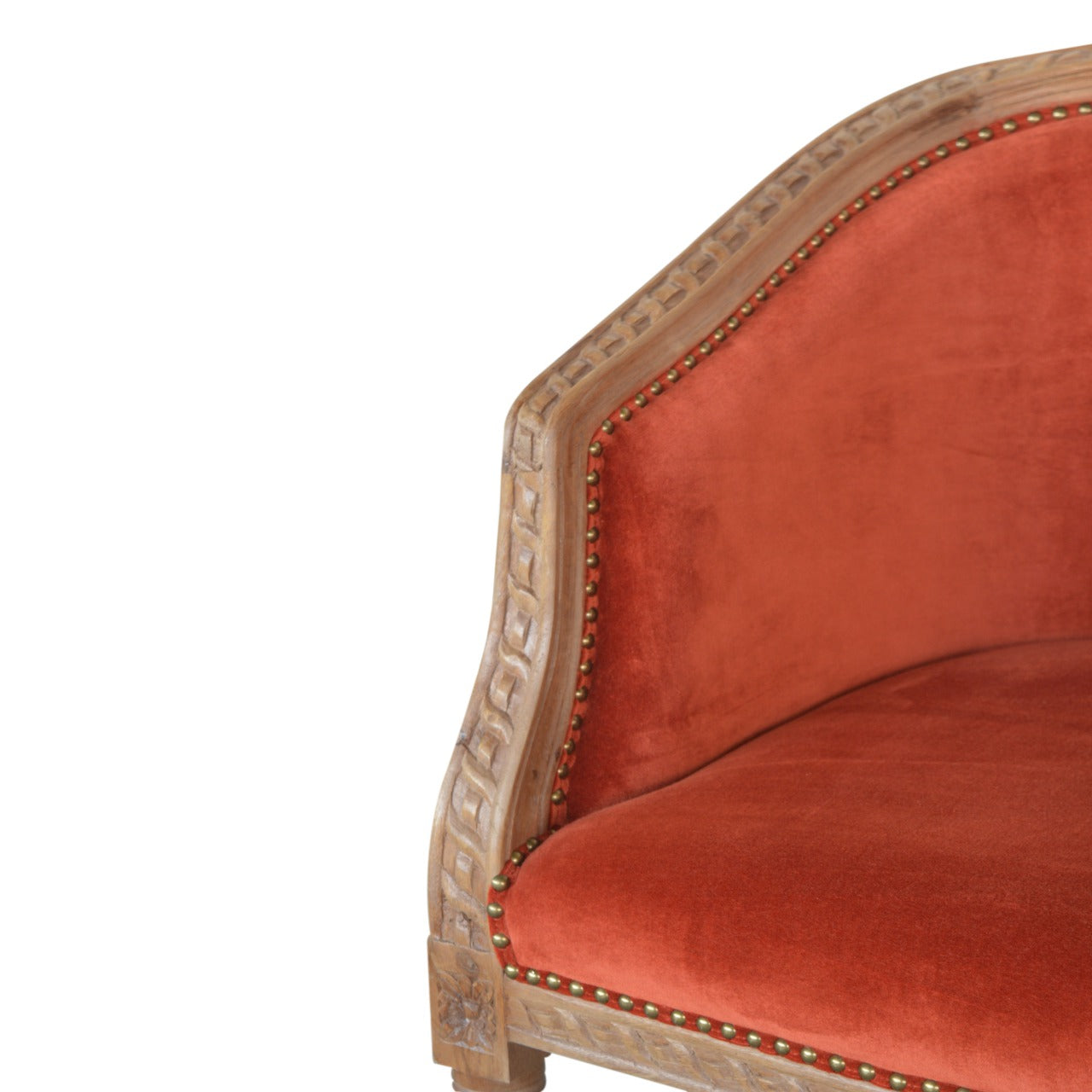 rust-velvet-occasional-chairat Willow and Wine!