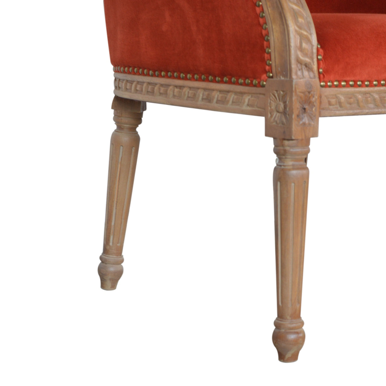 rust-velvet-occasional-chairat Willow and Wine!