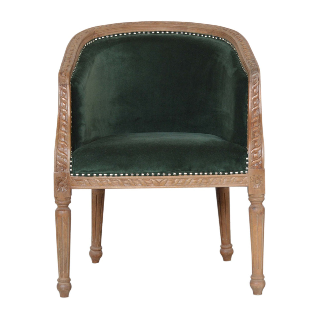 emerald-velvet-occasional-chairat Willow and Wine!