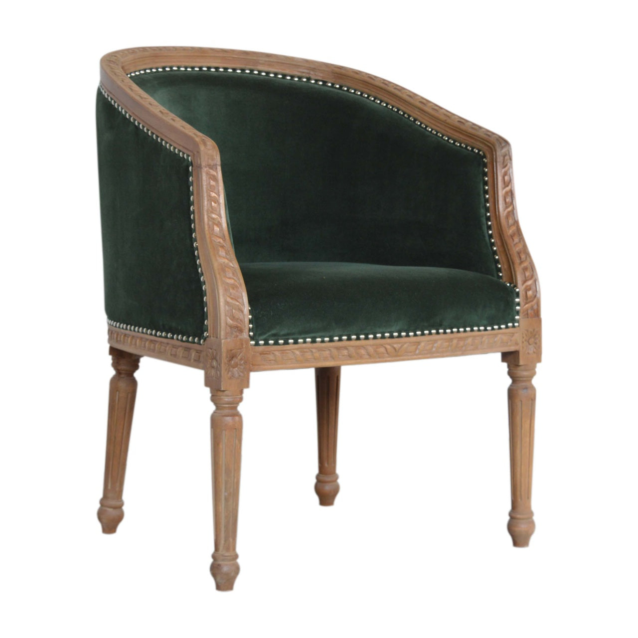 emerald-velvet-occasional-chairat Willow and Wine!