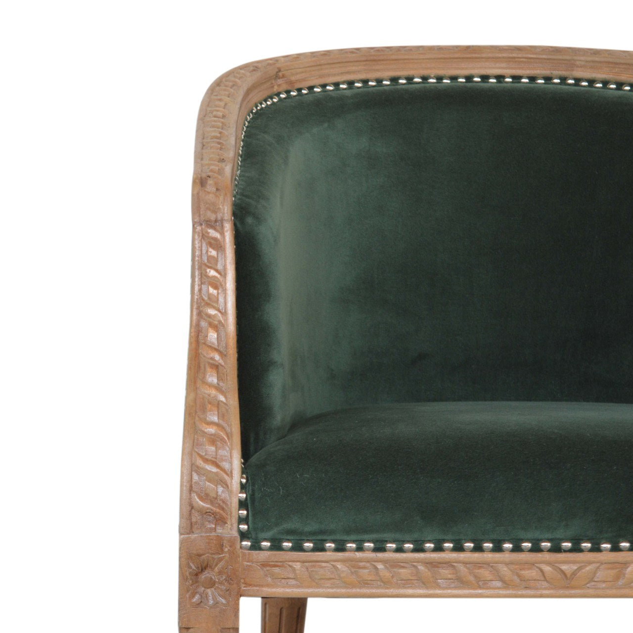 emerald-velvet-occasional-chairat Willow and Wine!