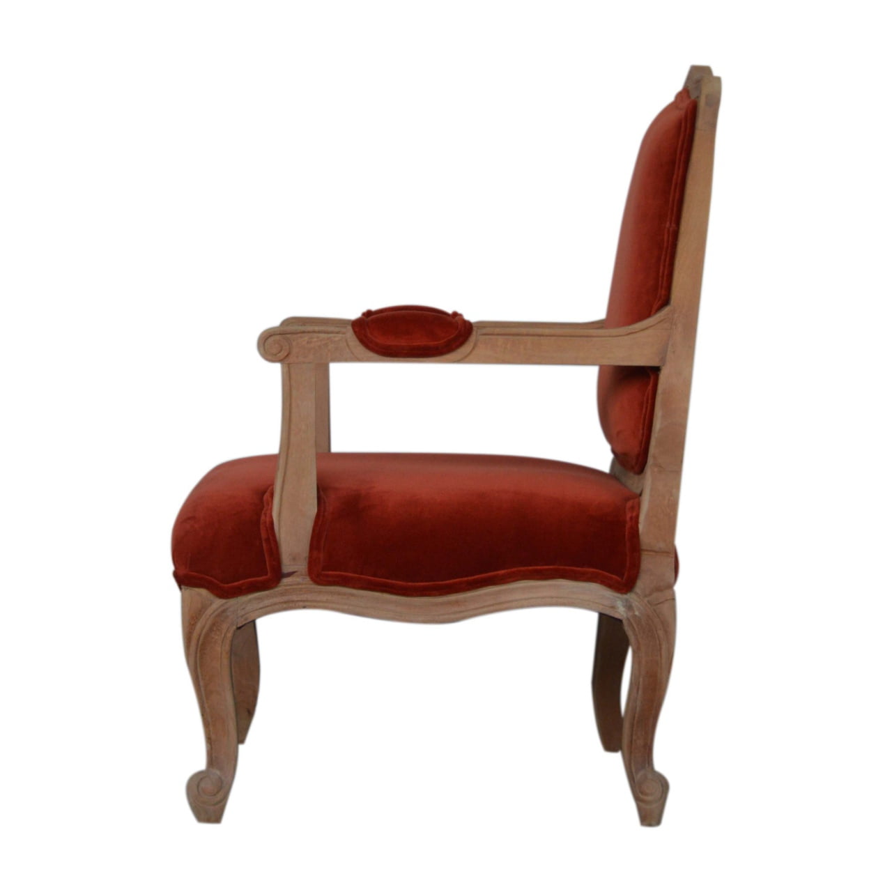 brick-red-velvet-french-style-chairat Willow and Wine!