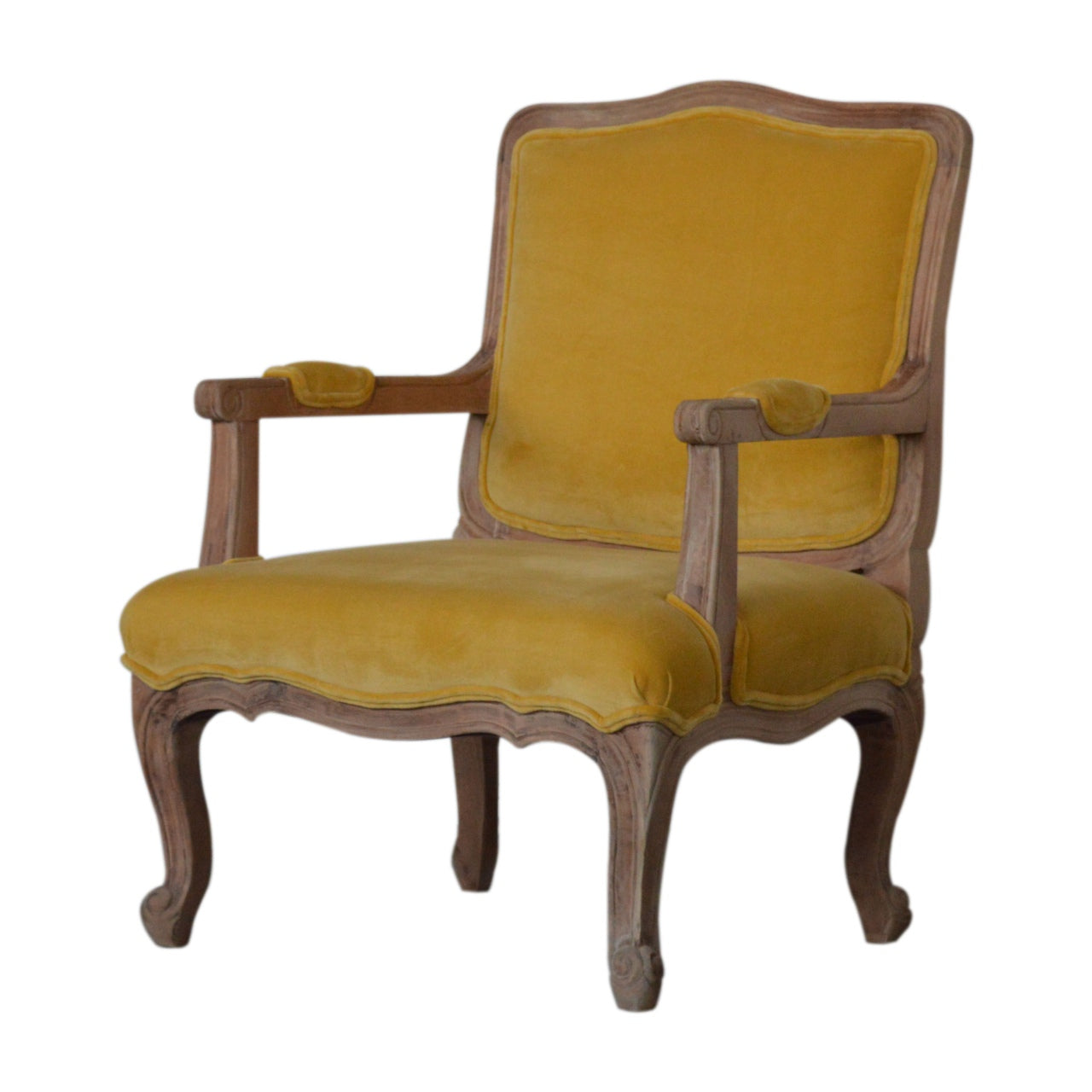 mustard-velvet-french-style-chairat Willow and Wine!