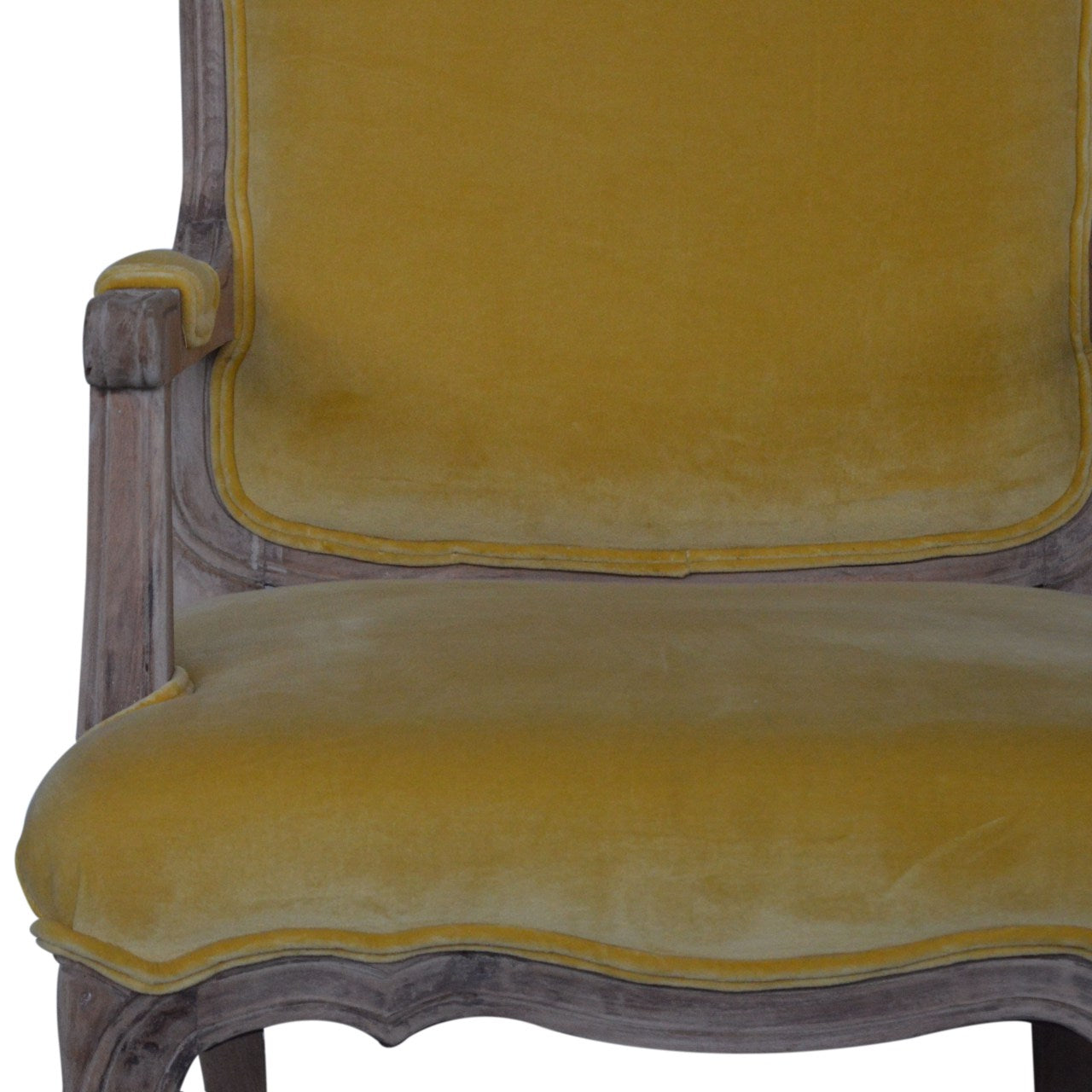 mustard-velvet-french-style-chairat Willow and Wine!