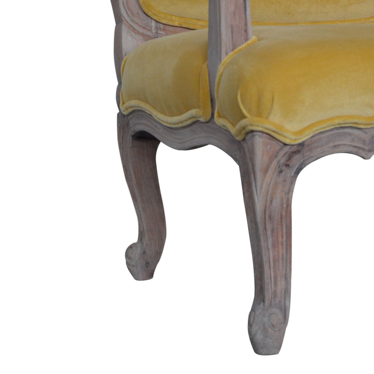 mustard-velvet-french-style-chairat Willow and Wine!