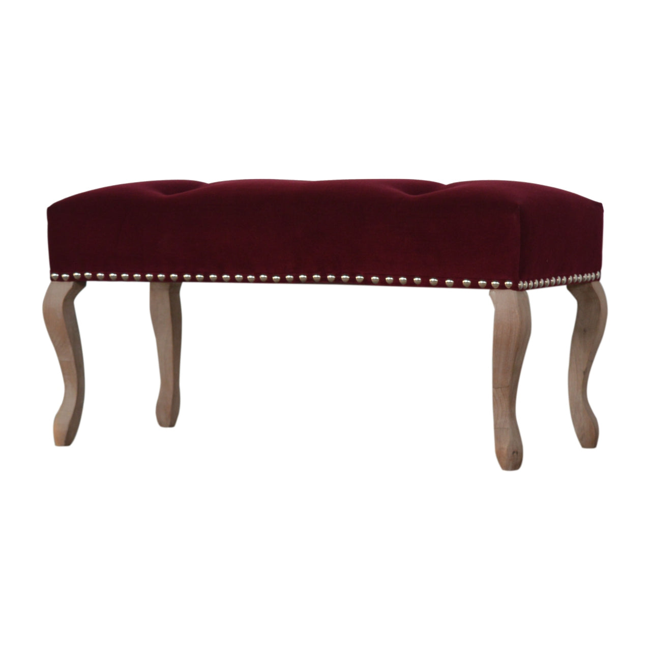 French Style Wine Red Bench