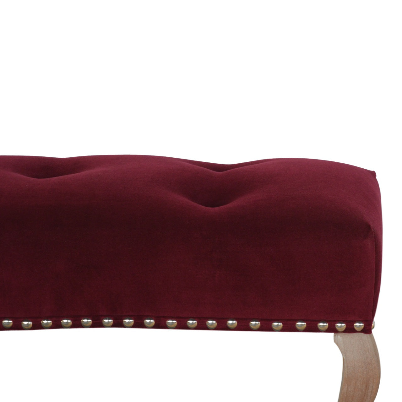 French Style Wine Red Bench