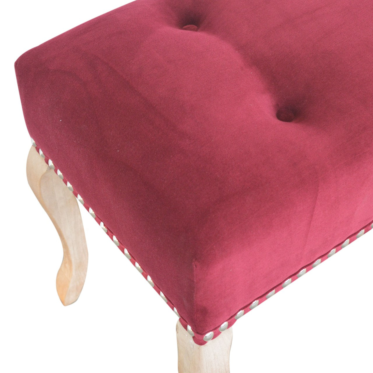 French Style Wine Red Bench