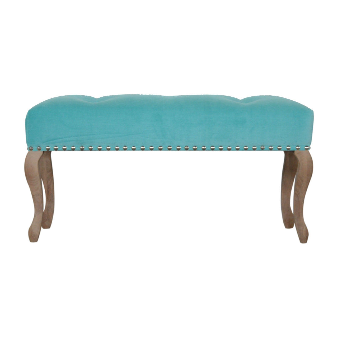 Aqua French Style Bench