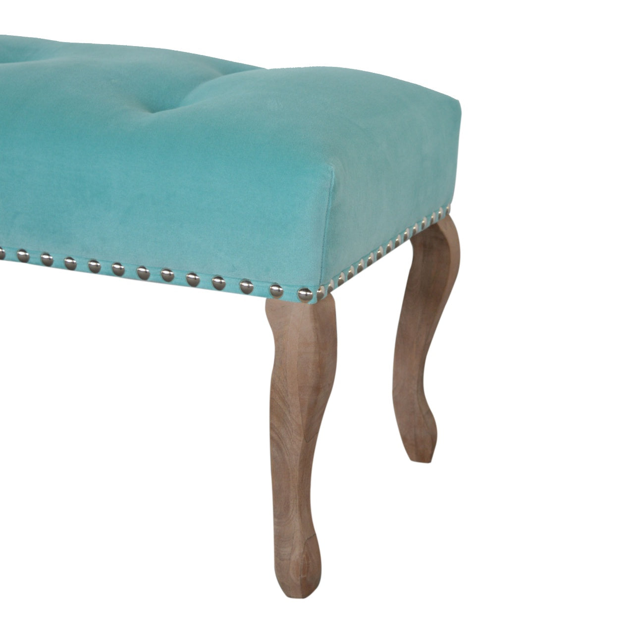 Aqua French Style Bench