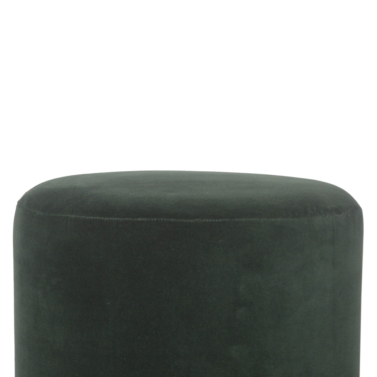 emerald-footstool-with-wood-base-1at Willow and Wine!