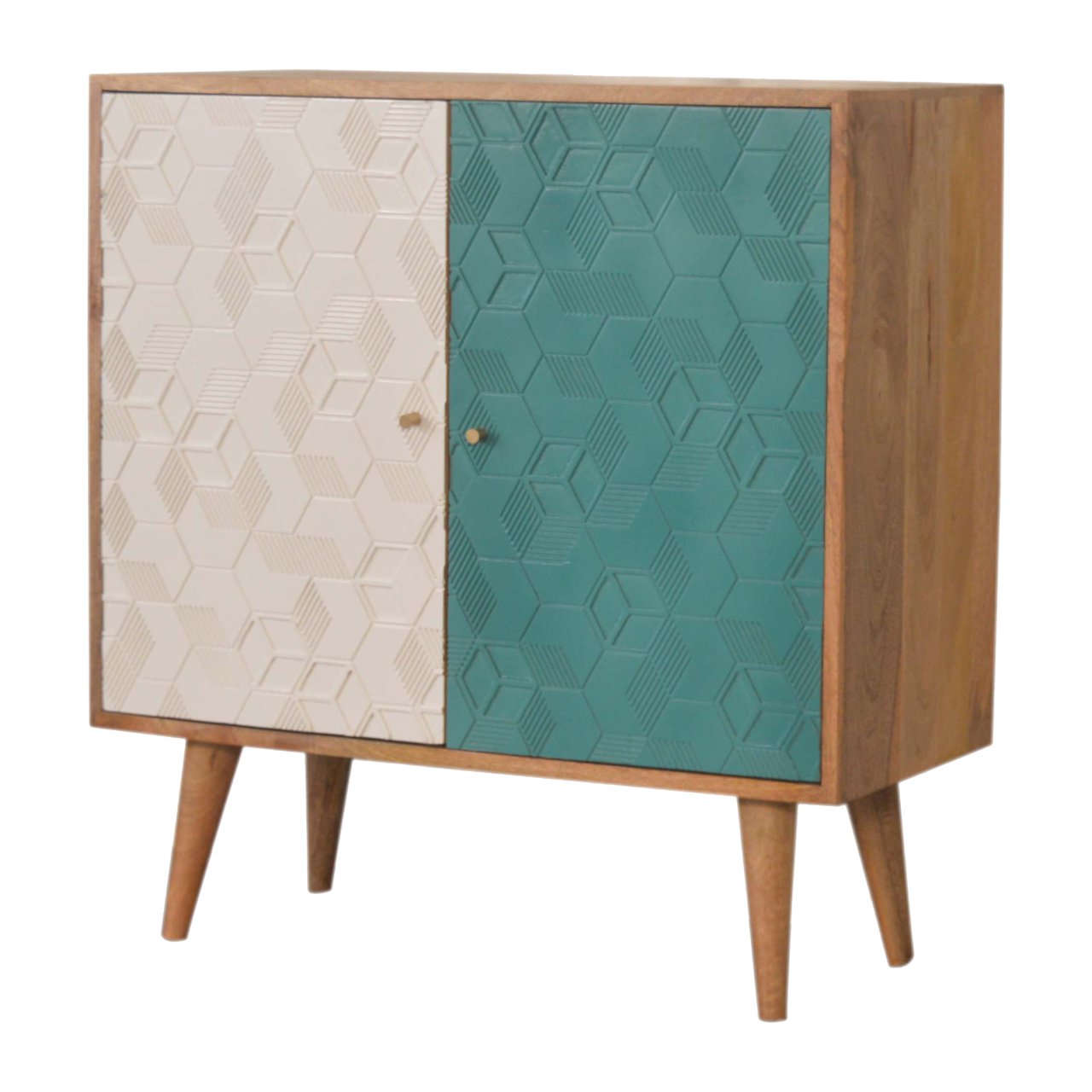 acadia-teal-and-white-cabinetat Willow and Wine!