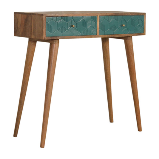 acadia-teal-console-table-1at Willow and Wine!