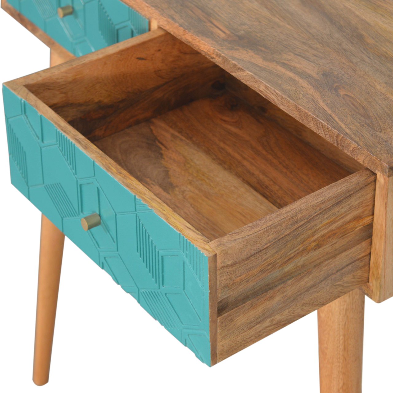 acadia-teal-console-table-1at Willow and Wine!