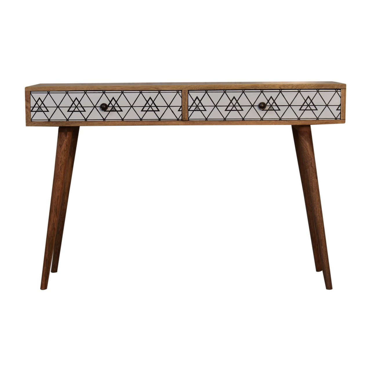 Triangular Long Console Table