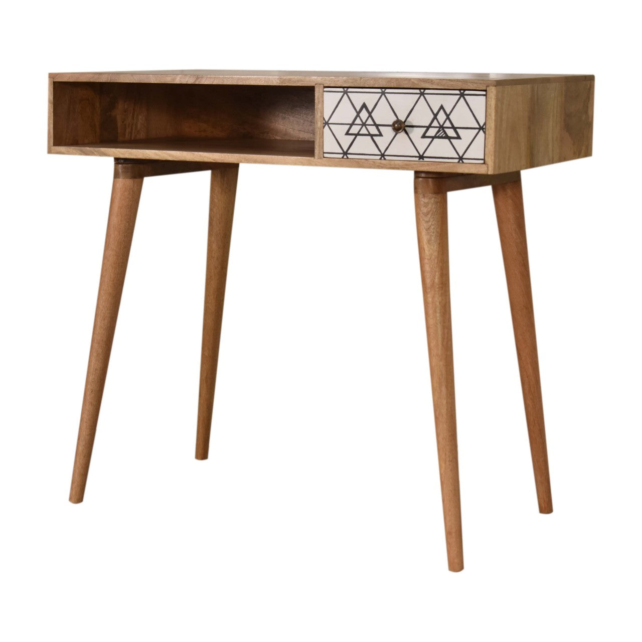 Triangle Printed Writing Desk