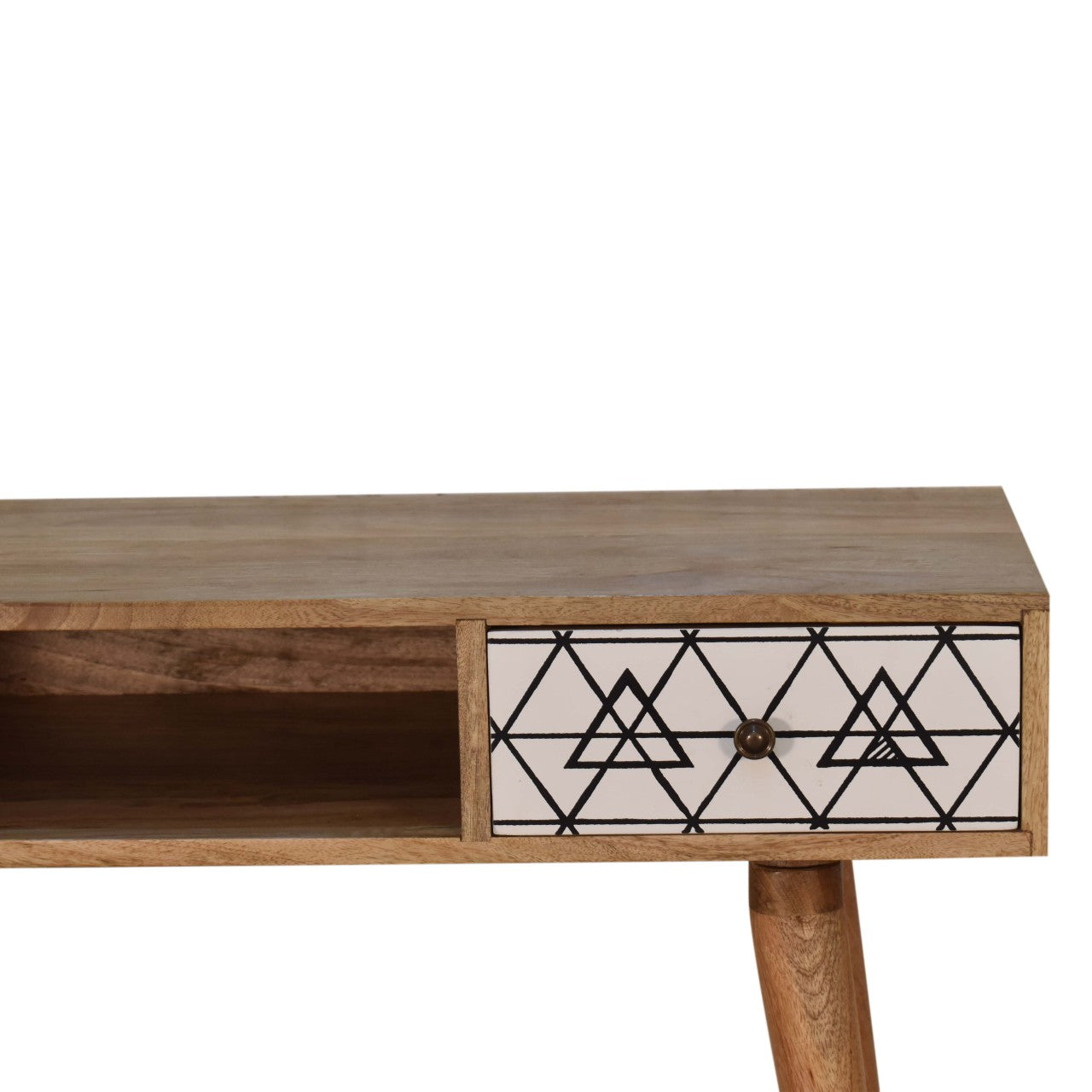 Triangle Printed Writing Desk