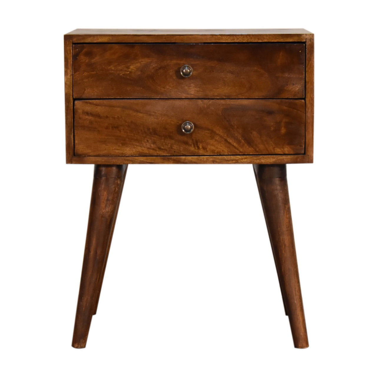 chestnut-modern-solid-wood-bedside-1at Willow and Wine!