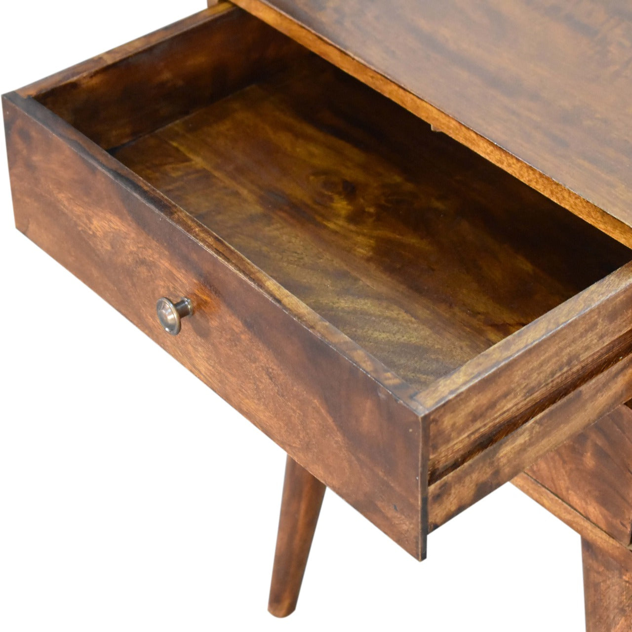 chestnut-modern-solid-wood-bedside-1at Willow and Wine!