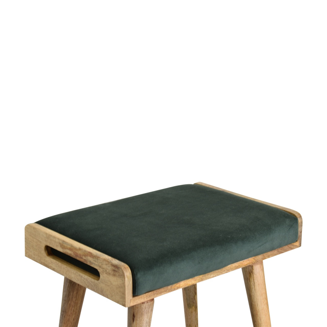 emerald-velvet-tray-style-footstool-1at Willow and Wine!