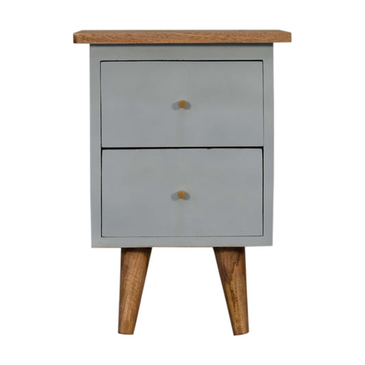 sky-blue-hand-painted-bedside-1at Willow and Wine!