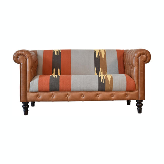 durrie-leather-mixed-sofa-2at Willow and Wine!